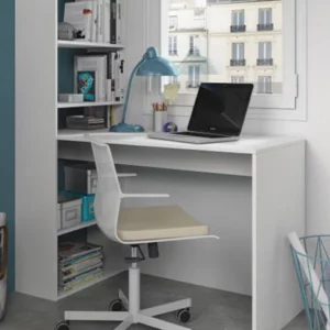 Scrivania duplo bianco artic alpes cm.120x53x144h
