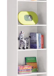 Libreria cm.52x25x180h bianco artik 5piani
