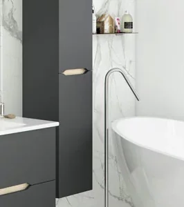 Colonna sospesa bagno 31x26x135h