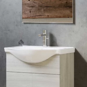 Mobile bagno Emma cm.57x43 rovere grigio