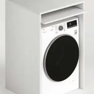 Coprilavatrice in kit bianco frassinato Laundry