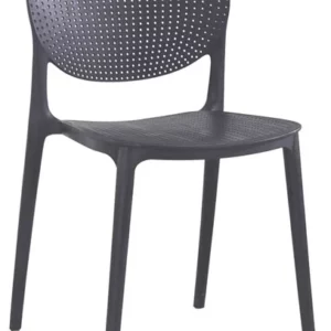 SEDIA GOOSE Struttura in resina Adatta anche ad uso esterno. Colore: dark grey